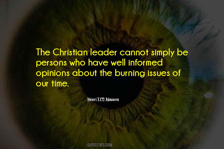 Our Leader Quotes #1135239