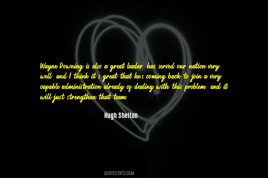 Our Leader Quotes #1441643