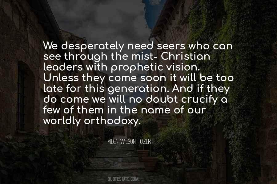 Our Leader Quotes #1517314