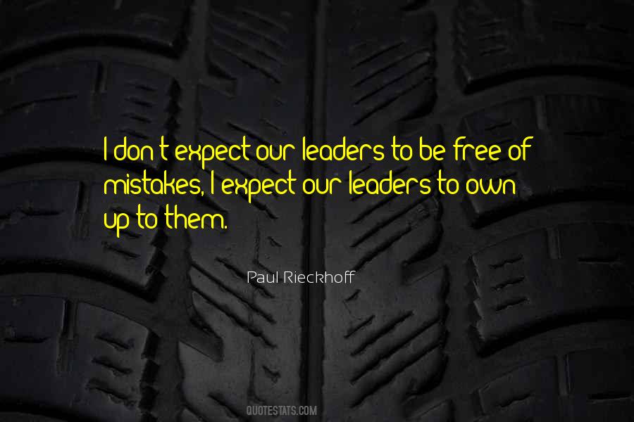 Our Leader Quotes #1564639