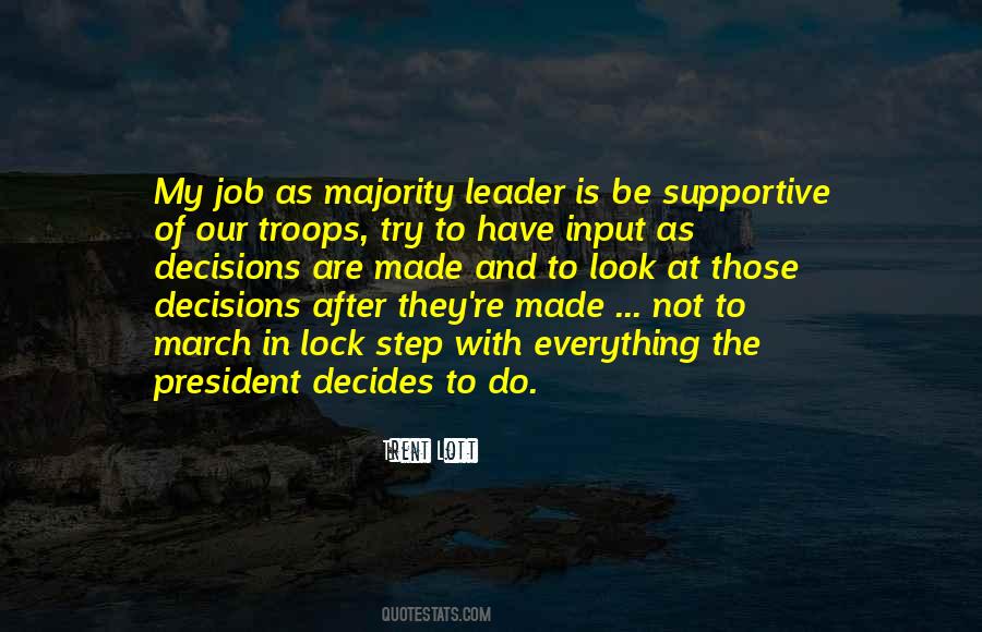 Our Leader Quotes #1604427