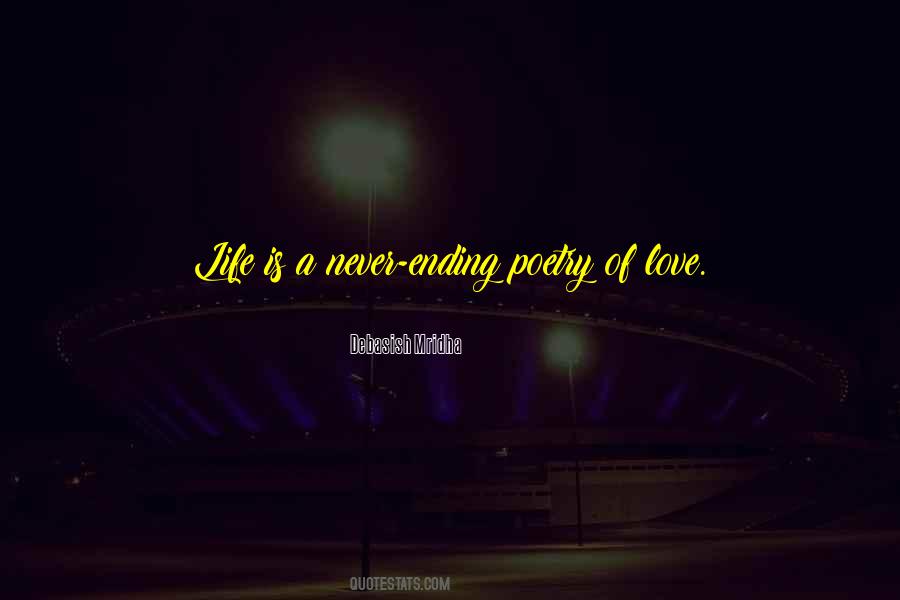 Life Is Poetry Quotes #350106