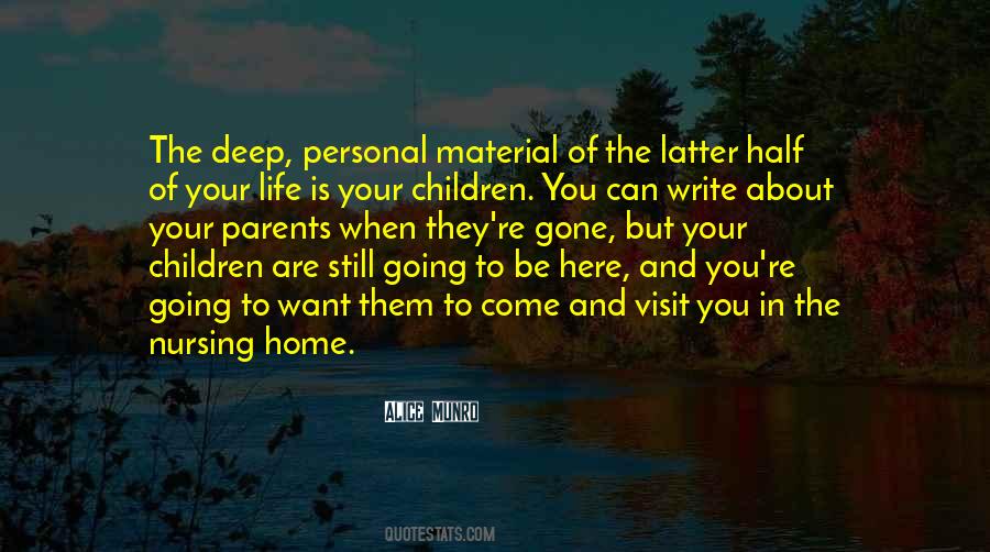 Parents Gone Quotes #1089388