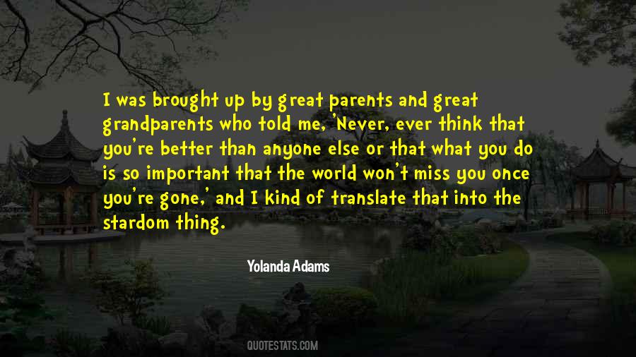 Parents Gone Quotes #1808044