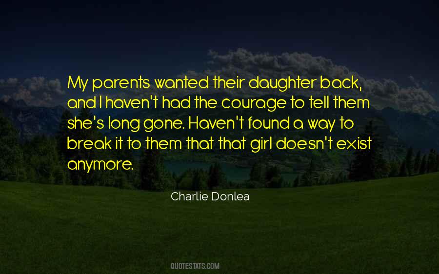 Parents Gone Quotes #509004