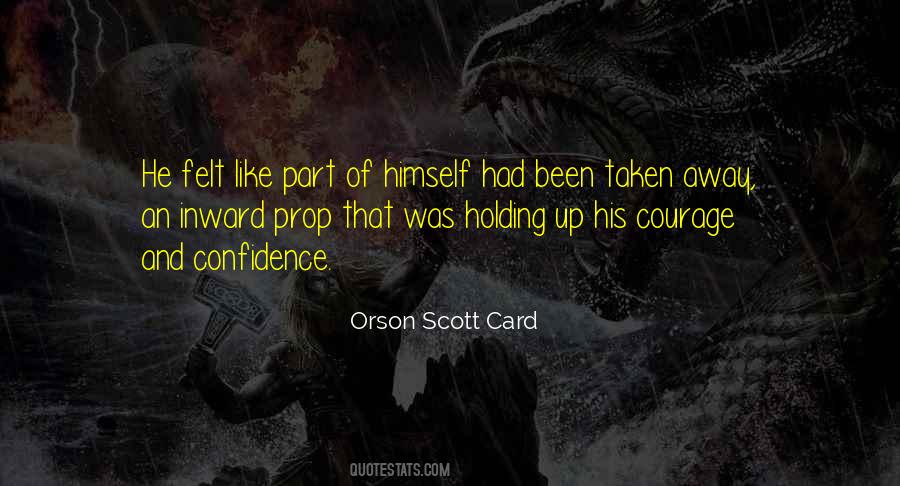 Holding Up Quotes #1419812