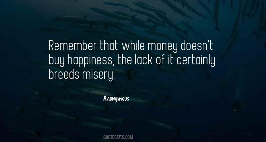 Money Buy Happiness Quotes #947088