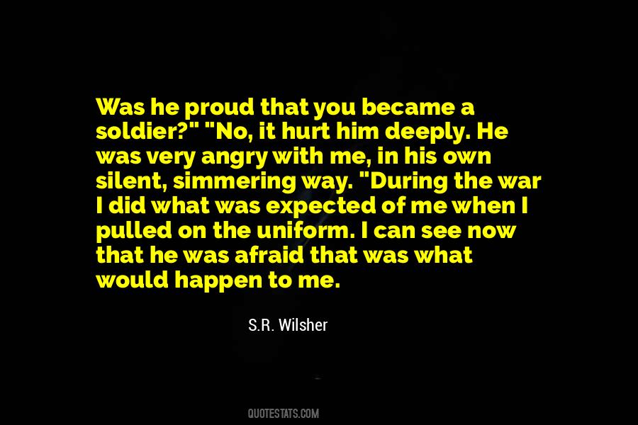 Proud To Be A Soldier Quotes #1648045