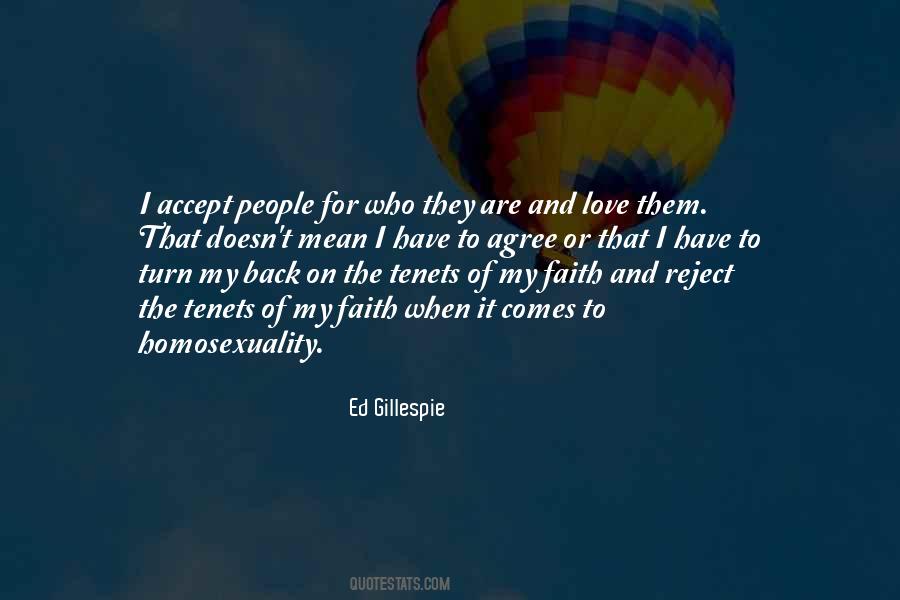 Love Them For Who They Are Quotes #1663807