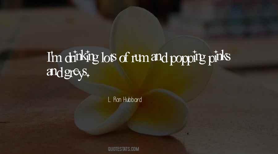 Rum Drinking Quotes #1786548