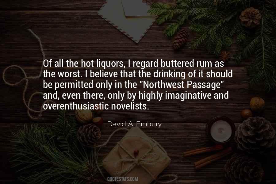 Rum Drinking Quotes #633018