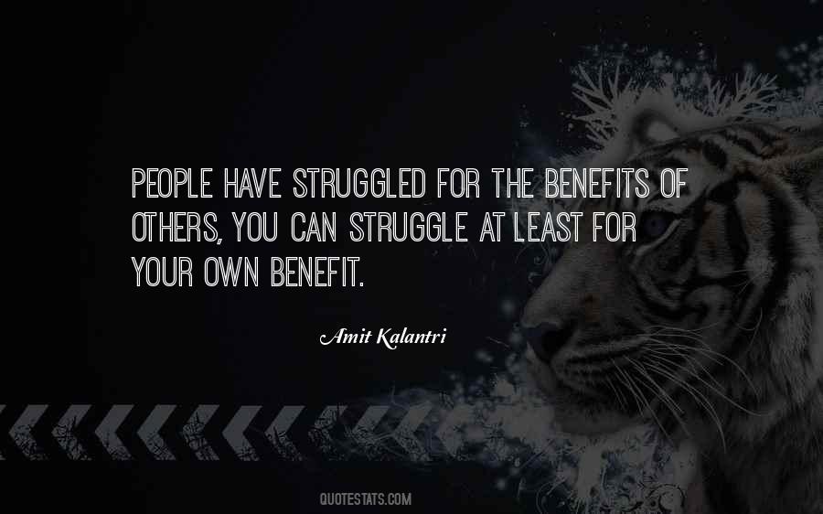 Own Hard Work Quotes #515727
