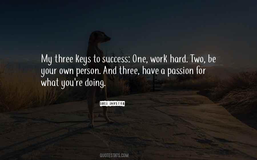 Own Hard Work Quotes #587033