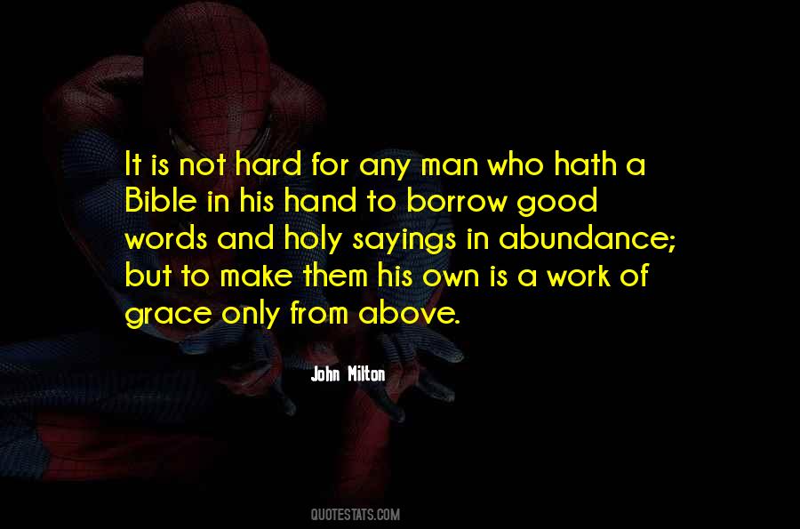 Own Hard Work Quotes #914506