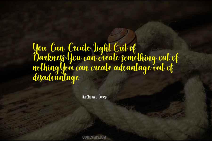 Disadvantage Quotes #1036727