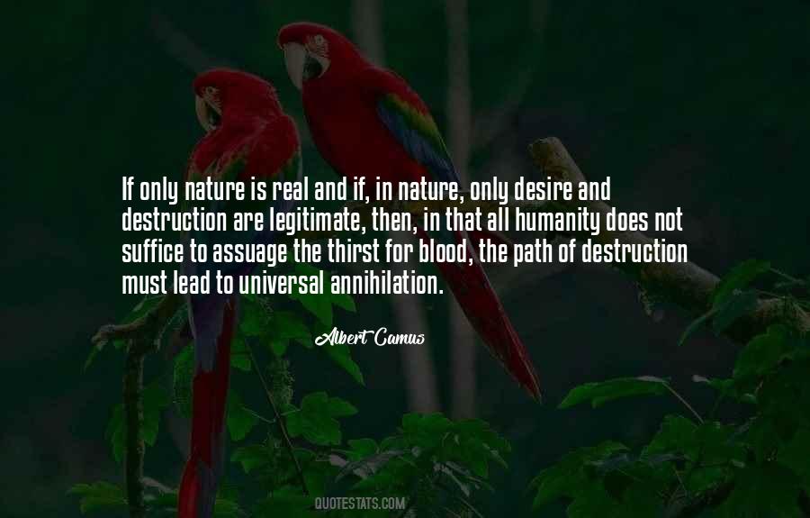 Path Of Destruction Quotes #477572