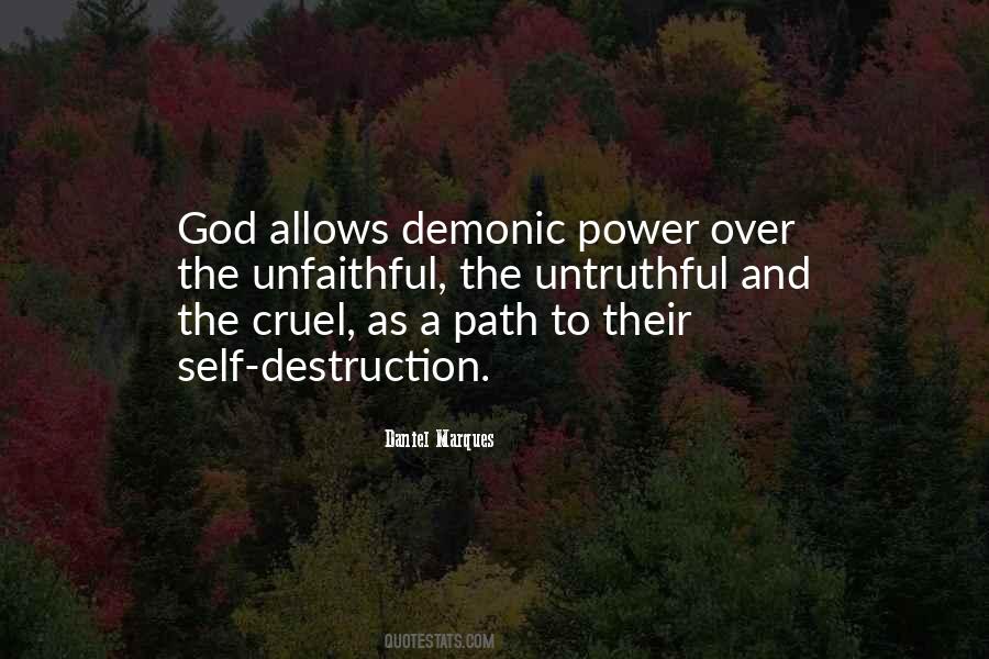 Path Of Destruction Quotes #521686