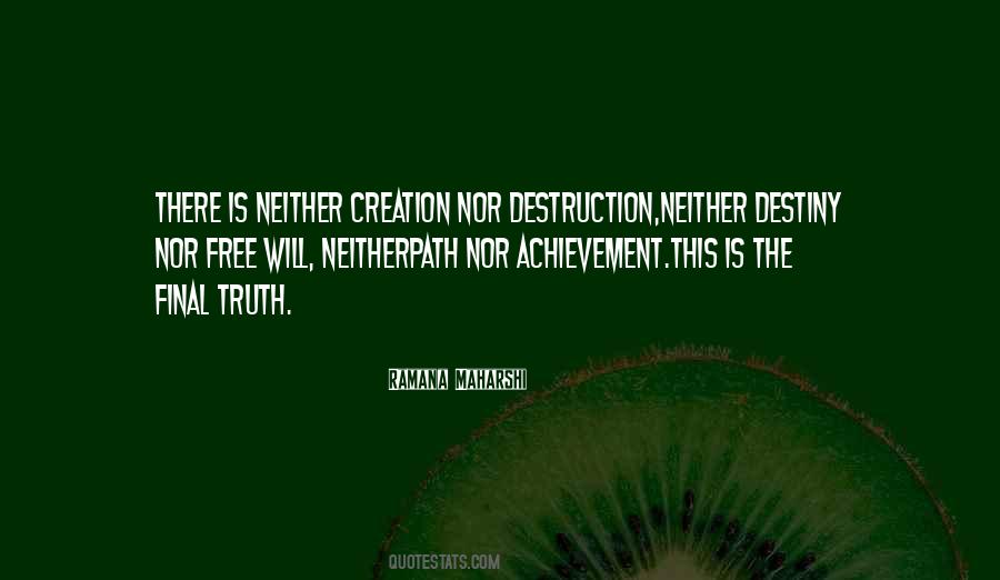 Path Of Destruction Quotes #963764