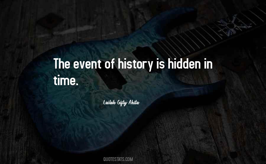 Time History Quotes #458171