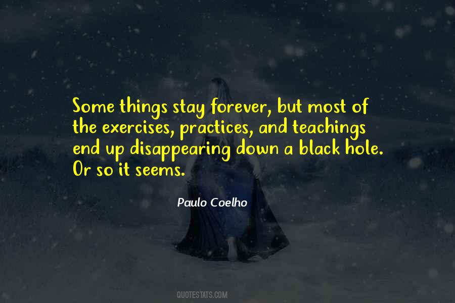 Disappearing Forever Quotes #1386770