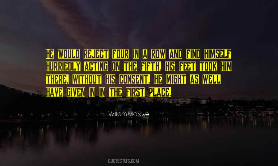 First Row Quotes #601127