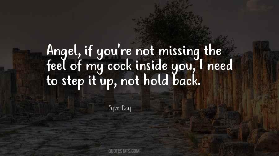 Can You Feel Me Missing You Quotes #623061