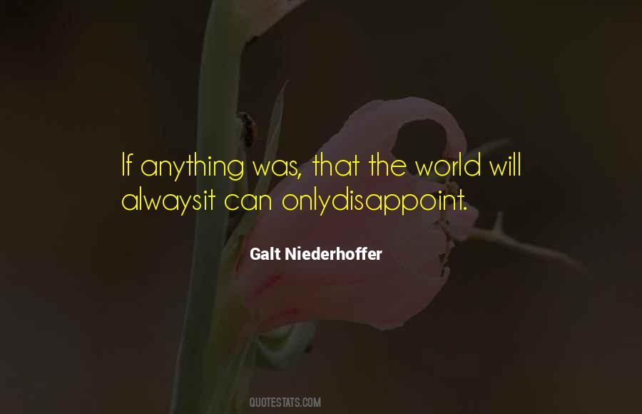 Disappoint Quotes #1761983