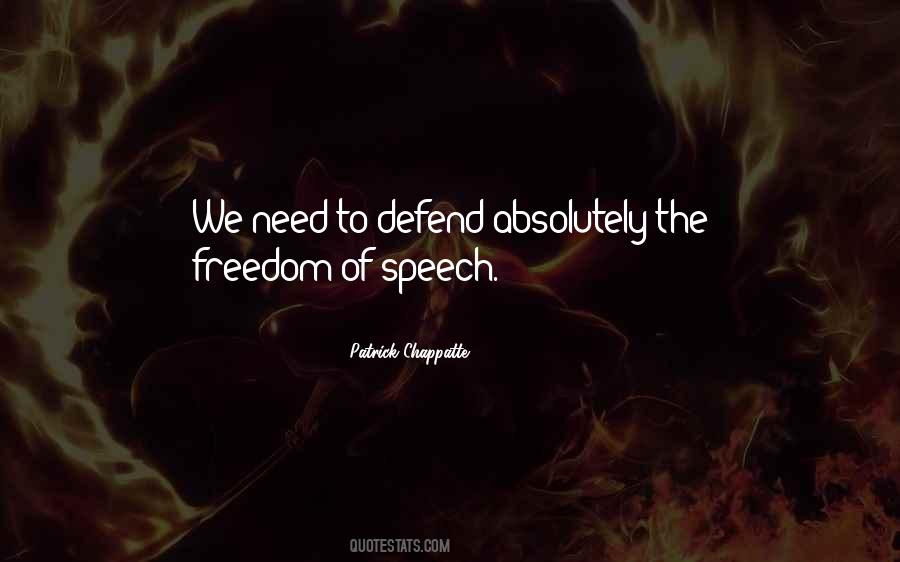 No Need To Defend Yourself Quotes #1727238