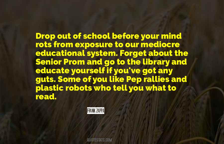 School Senior Quotes #1366740