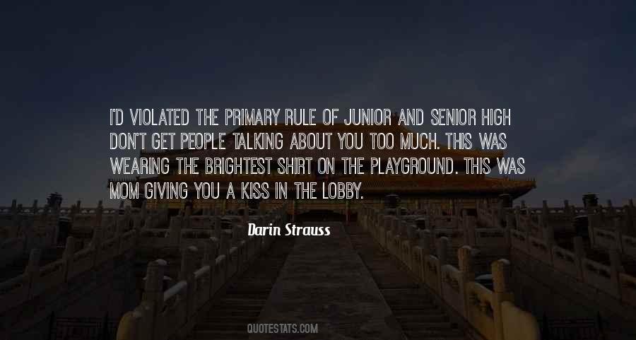 School Senior Quotes #1750793