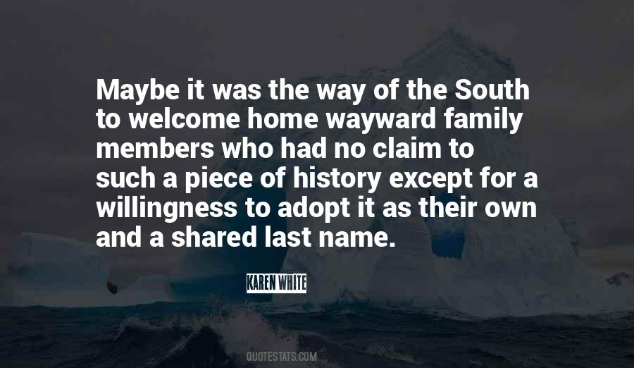 Family Welcome Quotes #1333523