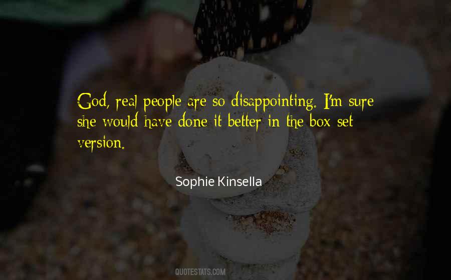 Disappointing God Quotes #1800575