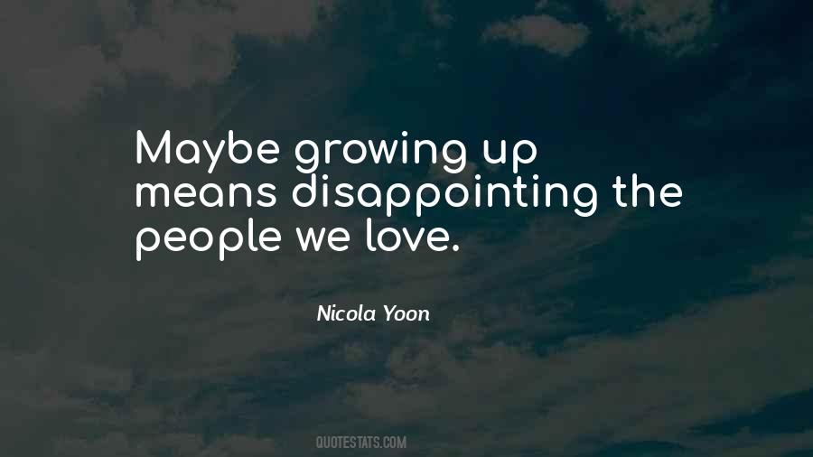 Disappointing Love Quotes #1778147