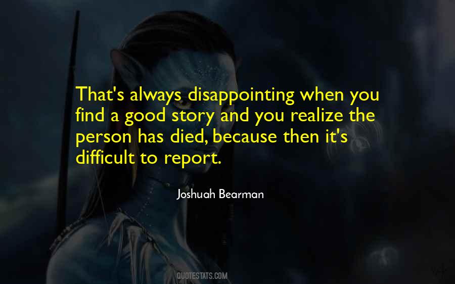 Disappointing Quotes #1050695