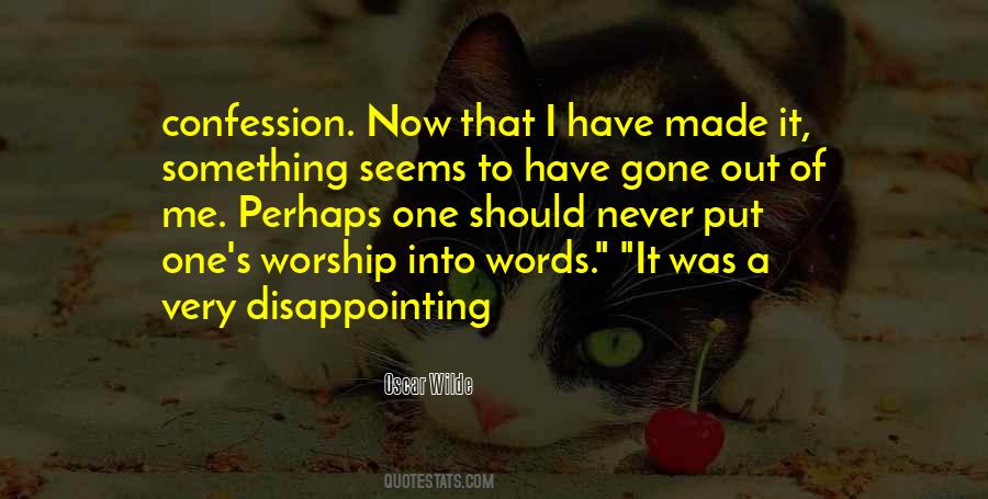 Disappointing Quotes #1319063