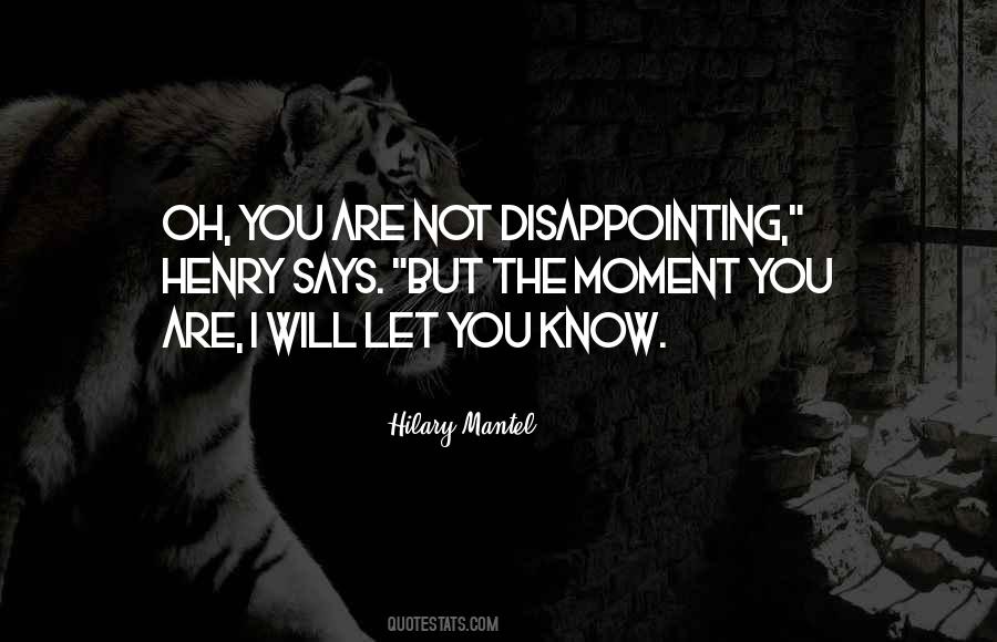 Disappointing Quotes #1353190