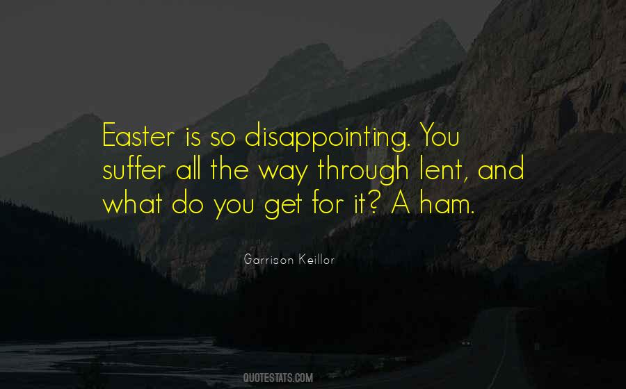 Disappointing Quotes #1366501