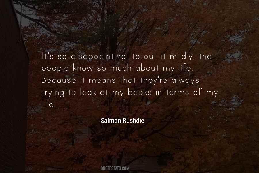 Disappointing Quotes #383626 Disappointing Quotes #383626