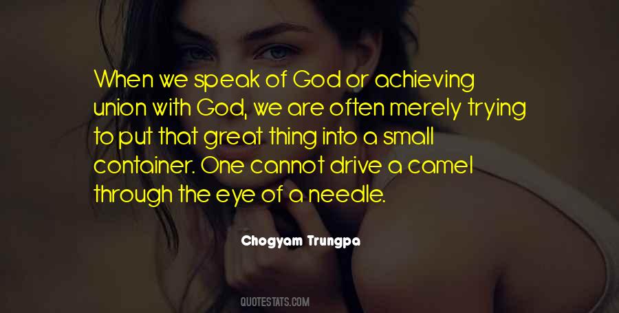 Eye Of God Quotes #1159314