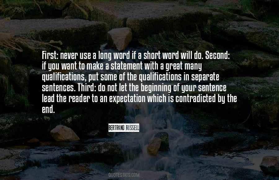 Short 6 Word Quotes #534003