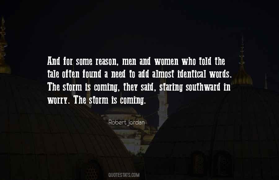 Storm Is Almost Over Quotes #120040