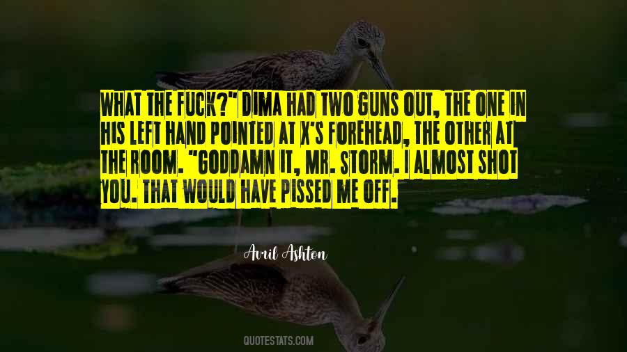 Storm Is Almost Over Quotes #1362615
