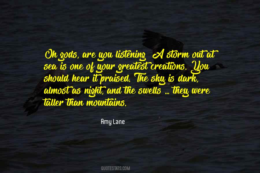 Storm Is Almost Over Quotes #1704365