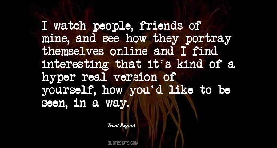 Online Friends Are Not Real Friends Quotes #65444