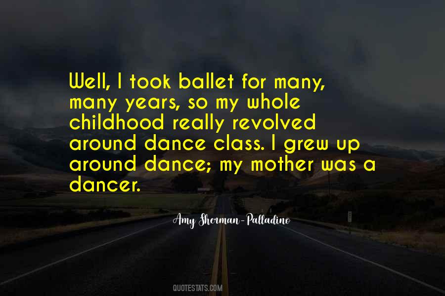 Dance Ballet Quotes #102875