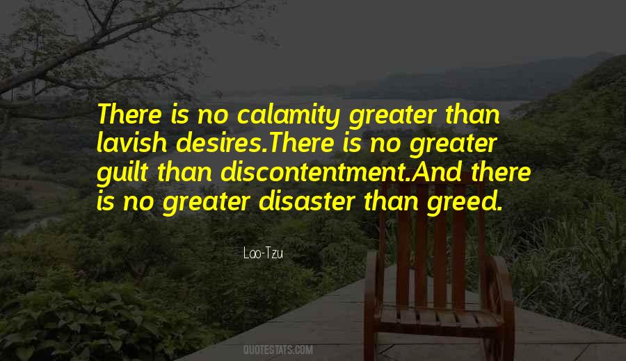 Disaster Calamity Quotes #1822324