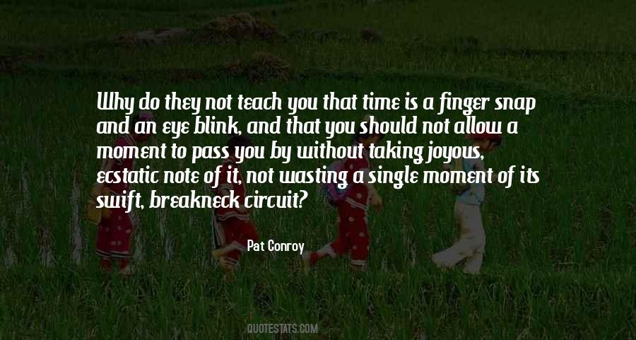 Life Goes By In A Blink Of An Eye Quotes #424232