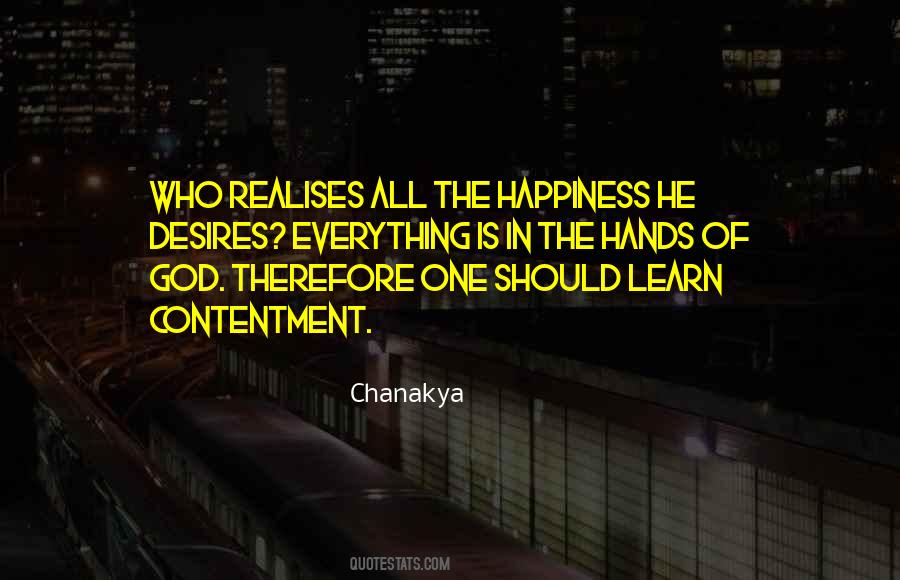 God Contentment Quotes #1160466