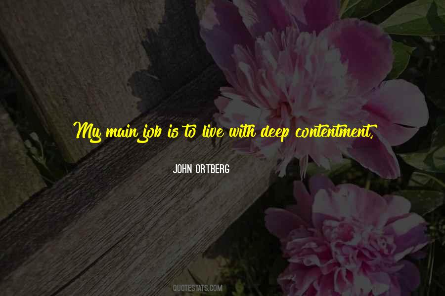 God Contentment Quotes #1602670