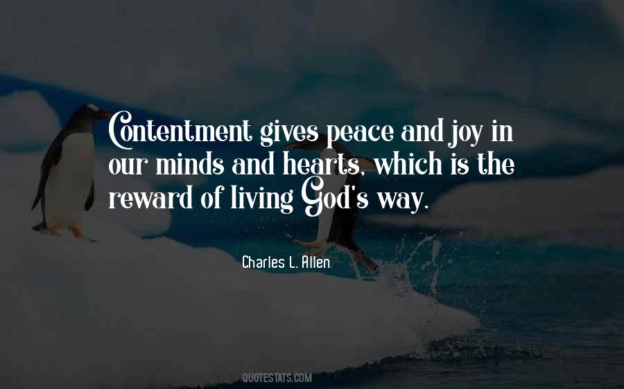 God Contentment Quotes #1697717